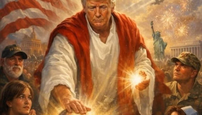 Donald Trump’s ‘Jesus-Like’ Image Sparks Backlash: Deleted Truth Social Post Triggers Religious Outrage & Political Debate