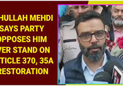 Ruhullah Mehdi Says Article 370 Restoration Is Real Mandate, Not Just Statehood