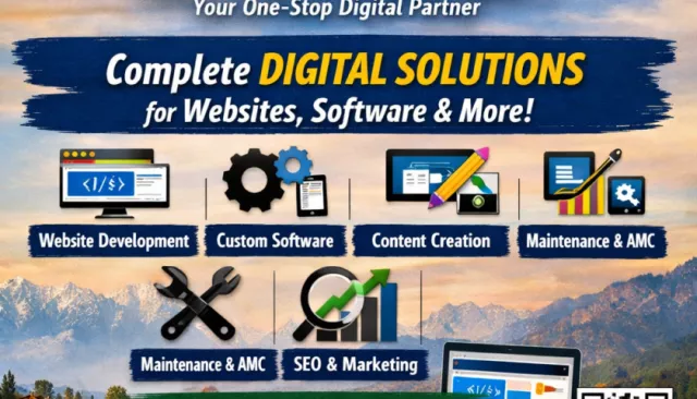 Kashmir eServices One-Stop Digital Solutions for Websites, Software & More in Kashmir Affordable & Expert Services