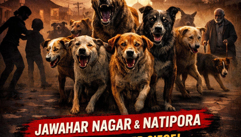 Stray Dog Menace in Srinagar Sparks Fear Residents of Jawahar Nagar, Natipora Among Worst Hit as Packs Roam Freely