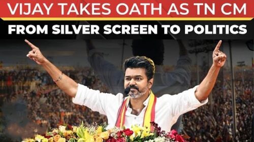 From Silver Screen to State Secretariat: Vijay Takes Oath as Tamil Nadu Chief Minister
