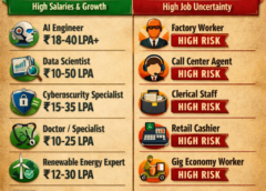 India Job Market 2026 Highest Paying Jobs, AI Careers & Roles at Risk Due to Automation