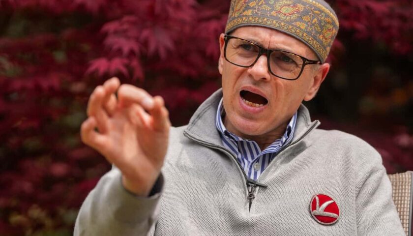 Omar Abdullah Hits Back at PDP, Accuses Party of ‘Hiding Its Own Sins’ Amid Escalating Political War