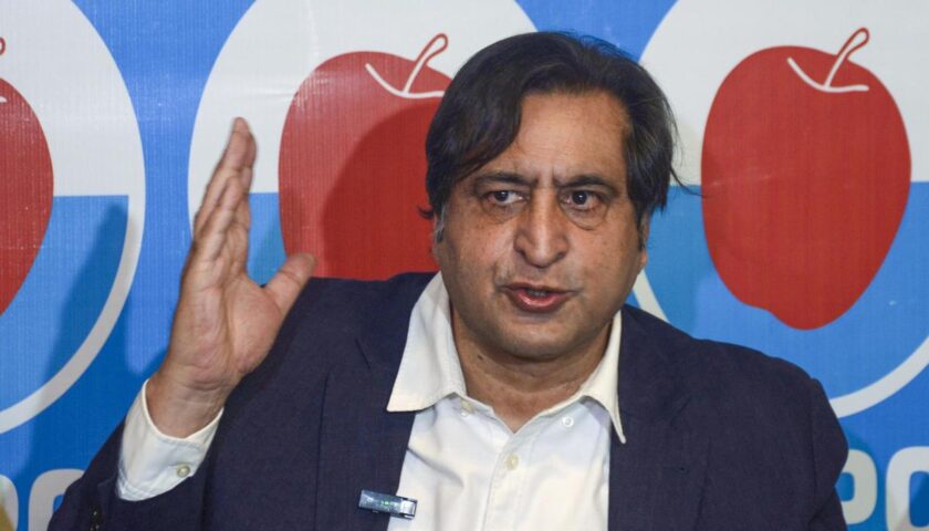 Sajad Lone Accuses NC and PDP of ‘Gifting’ Rajya Sabha Seat to BJP Amid Deepening Opposition Rift