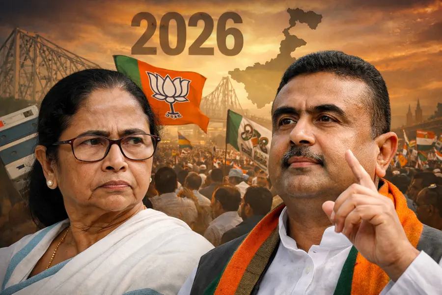 Suvendu Adhikari Defeats Mamata Banerjee in Bhabanipur | BJP Ends TMC Rule in Bengal 2026