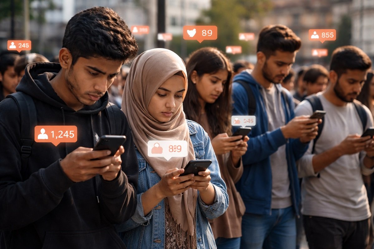 Kashmir’s Silent Demographic Shift: Are Smartphones, Digital Isolation, and Social Change Shrinking the Valley’s Future?