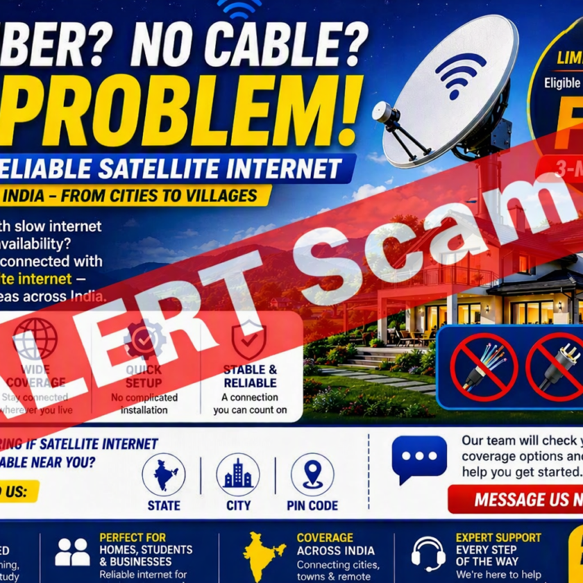 Inside the Fake Satellite Internet Racket: How a ₹199 "Offer" Is Quietly Hijacking Indian Phones