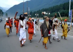 First Amarnath Yatra Convoy Rolls Out from Jammu, Marking the Beginning of the Sacred Pilgrimage