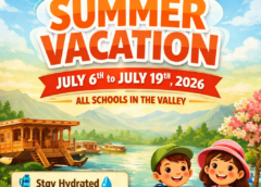 J&K Summer Vacation 2026: Kashmir Schools to Remain Closed from July 6 to July 19 Due to Heatwave