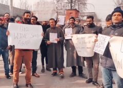 Pantha Chowk Residents Protest Proposed Wine Shop in Srinagar; PDP Leader Zuhaib Yousf Mir Backs Demonstrators
