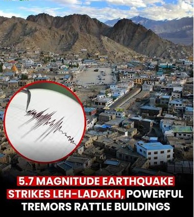 5.5-Magnitude Earthquake Jolts Leh - Ladakh Gets Another Reminder of Its Seismic Vulnerability