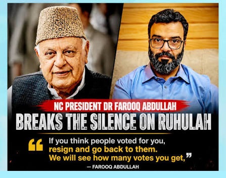 Farooq Abdullah Challenges Aga Ruhullah to Resign: Inside the Escalating NC Rift Over Article 370