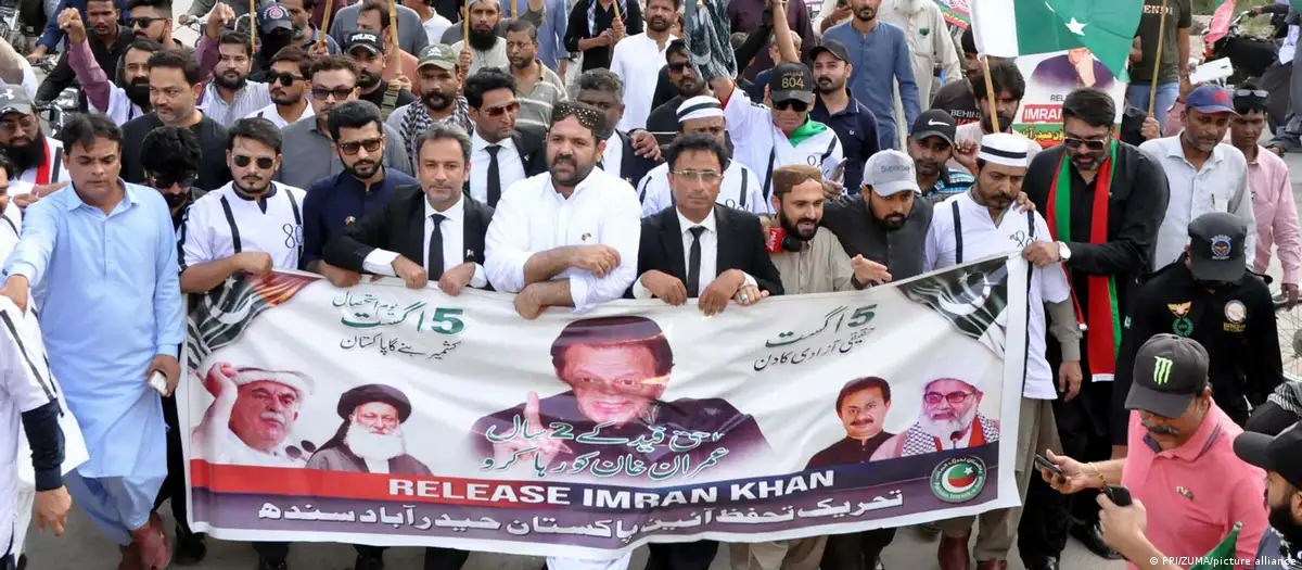 Imran Khan’s Supporters Rally Across Pakistan as Three Years in Jail Fuel Fresh Political Tensions
