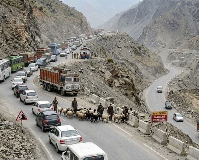 National Highway 44 Kashmir Disruptions Raise Apple Growers’ Fears as Harvest Season Approaches