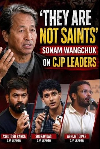 Sonam Wangchuk Says CJP Leaders Are ‘No Saints’: Why His Remarks on Political Ambition Matter