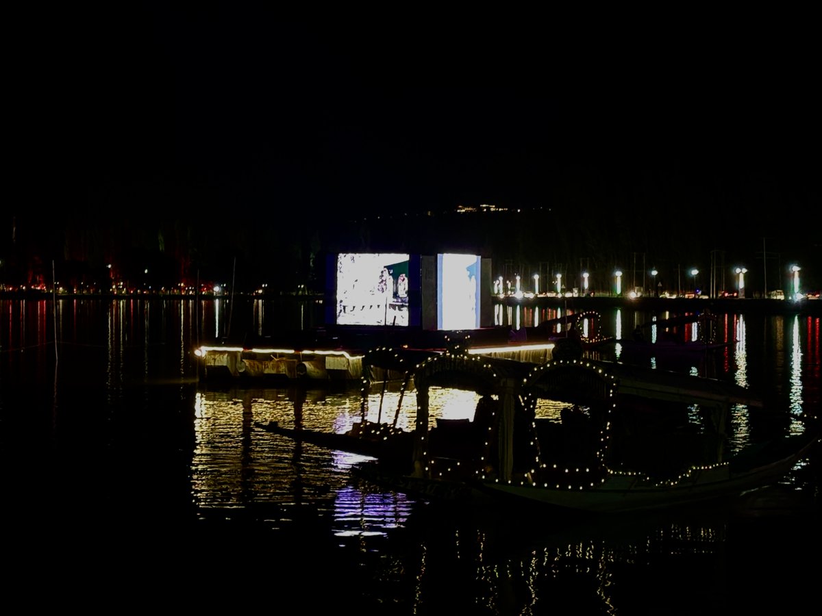 Dal Lake Turns Into a Floating Cinema as IFFJK 2026 Brings Kashmir’s Film Legacy Back Under the Stars