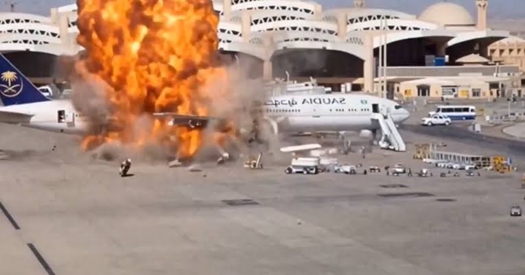 Riyadh Airport Attack Kills Civilians as Trump Considers Joining Saudi Strikes